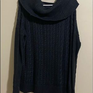 Off shoulder sweater